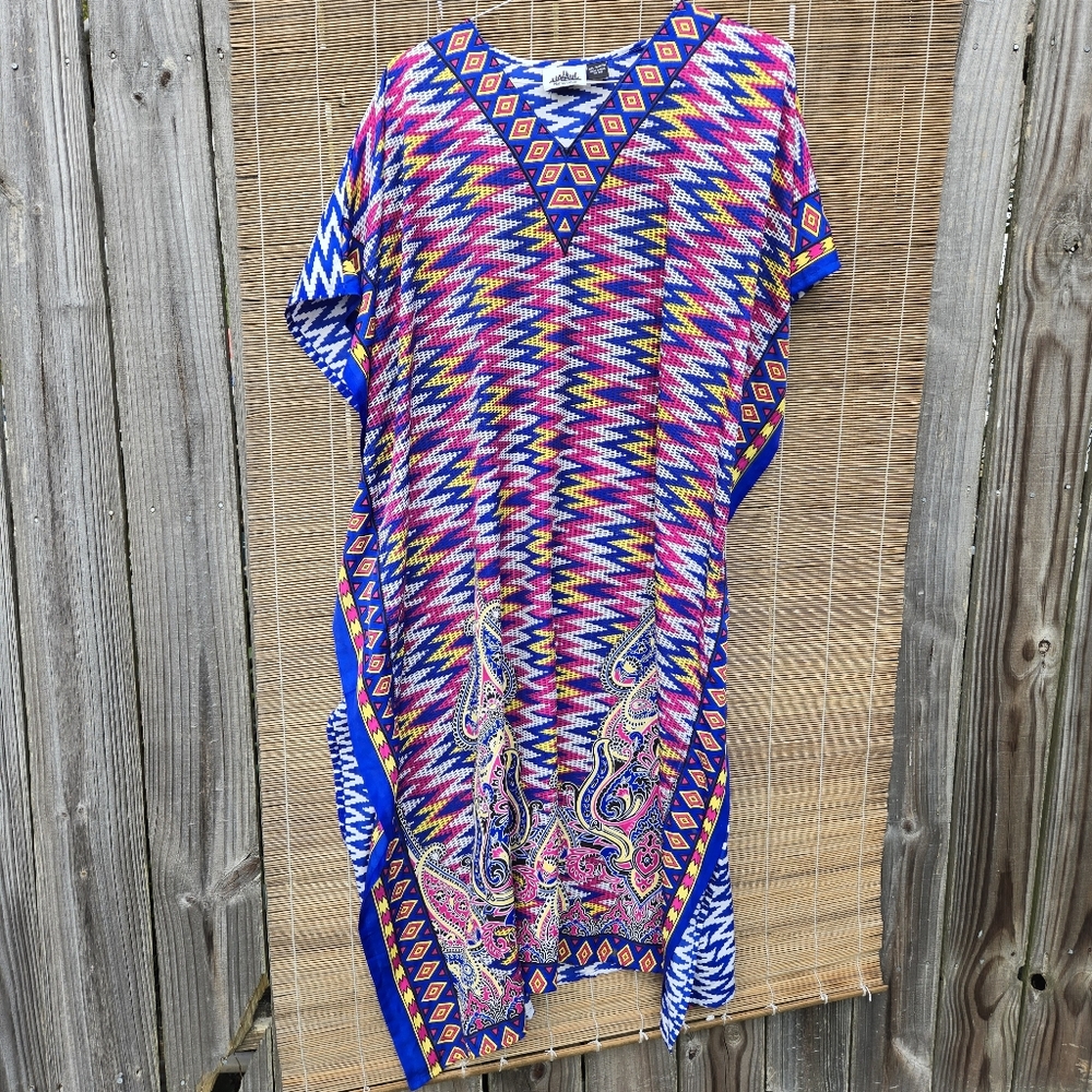 METROPOLITAN Kaftan Dress O/S